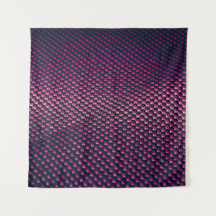 Tapete De Parede Fundo abstrato futurista metálico rosa.
