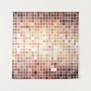 Tapete De Parede fundo abstrato. mosaico de ouro. dig de ilustração