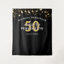 Tapete De Parede Fundo de 50º Aniversário ENVELHECIDO NA PERFEIÇÃO 