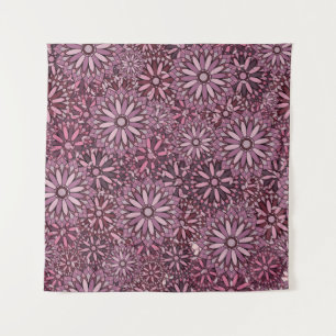 Tapete De Parede Fundo de abstrato de Vintage. Estilo Mandala.