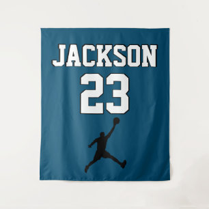Tapete De Parede Fundo de camisola de basquetebol   Número da equip