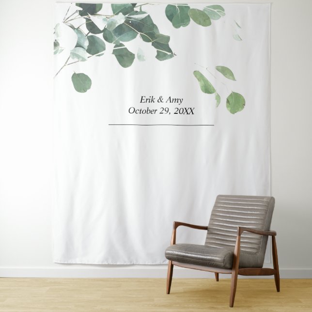 Tapete De Parede Fundo de casamento, adereço de foto, cabine de fot (In Situ)