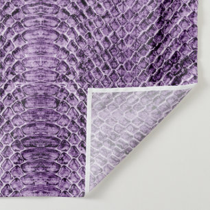 Tapete De Parede Fundo de Cobra Escamosa Desbotada Violeta Preto