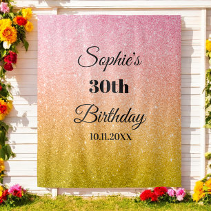 Tapete De Parede Fundo de estúdio fotográfico de glitter dourado ro