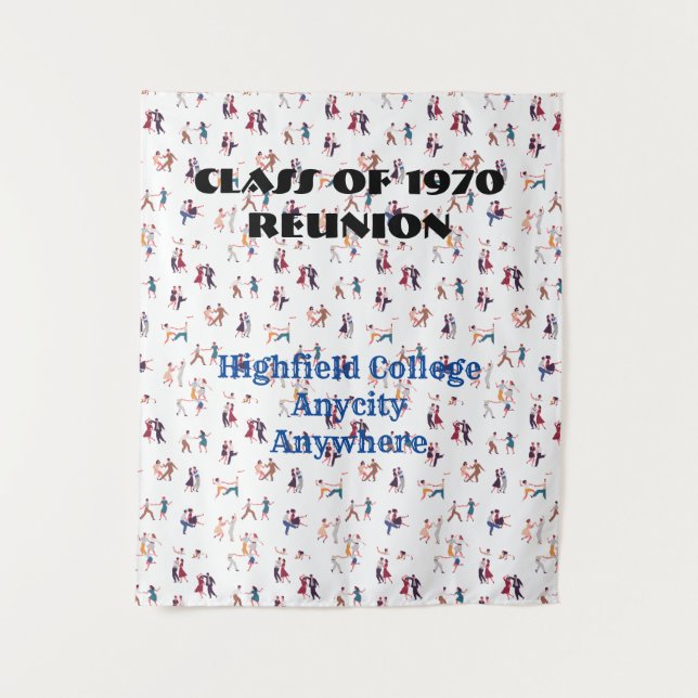 Tapete De Parede Fundo de evento animado - texto é editável (Frente)