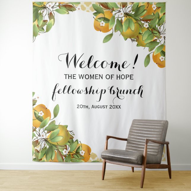 Tapete De Parede Fundo de evento de frutas de pera (In Situ)