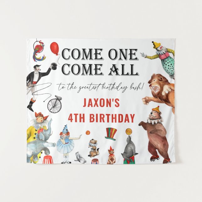 Tapete De Parede Fundo de Festa de aniversário do Festival de Carna (Frente (Horizontal))