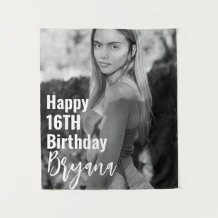 Tapete De Parede Fundo de festa personalizado com foto
