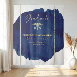 Tapete De Parede Fundo de Formatura de Enfermeira Caduceu Médico