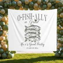 Fundo De Foto De Formatura De Pesca Ofishally Um G