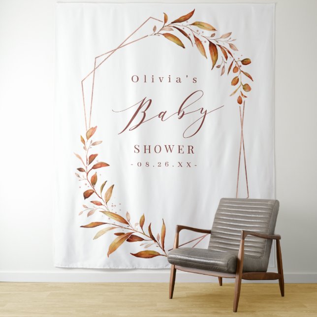 Tapete De Parede Fundo de Foto Geométrico de Verdura para Chás de B (In Situ)