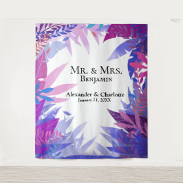 Tapete De Parede Fundo de fotografia tropical para casamento em aqu