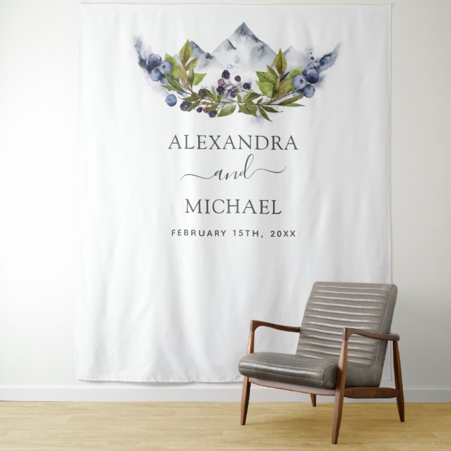 Tapete De Parede Fundo de Papel Fotográfico de Montanhas Rústicas e (In Situ)