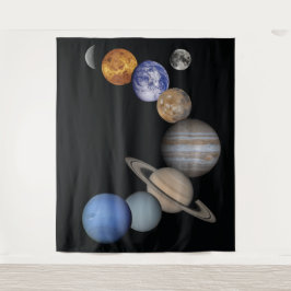 Tapete De Parede Fundo de tela dos planetas do Sistema Solar