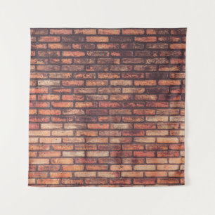 Tapete De Parede fundo de textura de tijolo velho, hipster