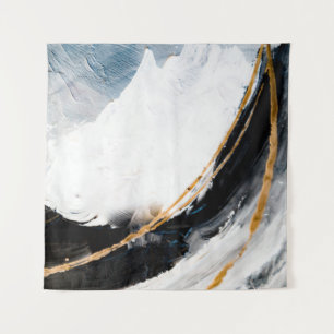 Tapete De Parede fundo de textura do óleo de abstrato. Tinta na can