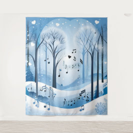 Tapete De Parede Fundo do Casamento Wonderland Winter