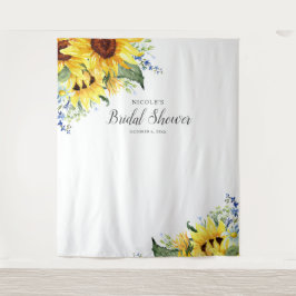Tapete De Parede Fundo do Chá de panela Sunflower Elegante