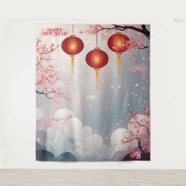 Tapete De Parede Fundo do Feliz ano novo Oriental