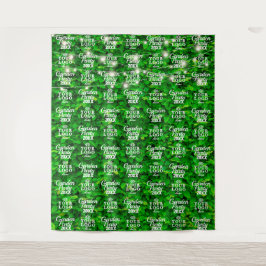 Tapete De Parede Fundo do Partido das Luzes de Brilho Verde