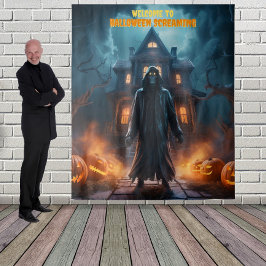Tapete De Parede Fundo Grande Ghoul Halloween