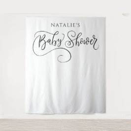 Tapete De Parede Fundo Minimalista para Foto de Chá de Bebê