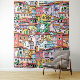 Tapete De Parede Fundo moderno de aquarela para quarto infantil ber