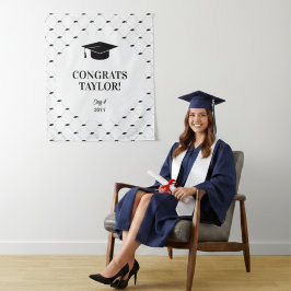 Tapete De Parede Fundo Personalizado para Fotos de Formatura Elegan