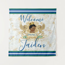 Tapete De Parede Fundo Real Africano Príncipe Elegante Monograma