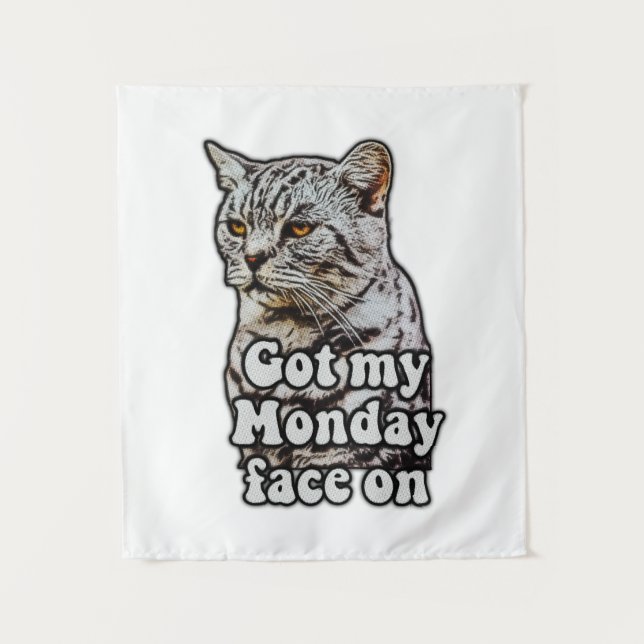 Tapete De Parede Funny cat meme for kitty owners and cat lovers (Frente)