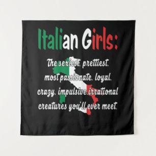TAPETE DE PAREDE FUNNY GIRLS ITALIANO