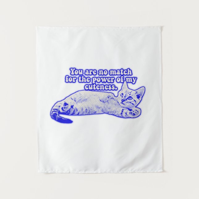 Tapete De Parede Funny grumpy cat meme for kitten and cat lovers (Frente)