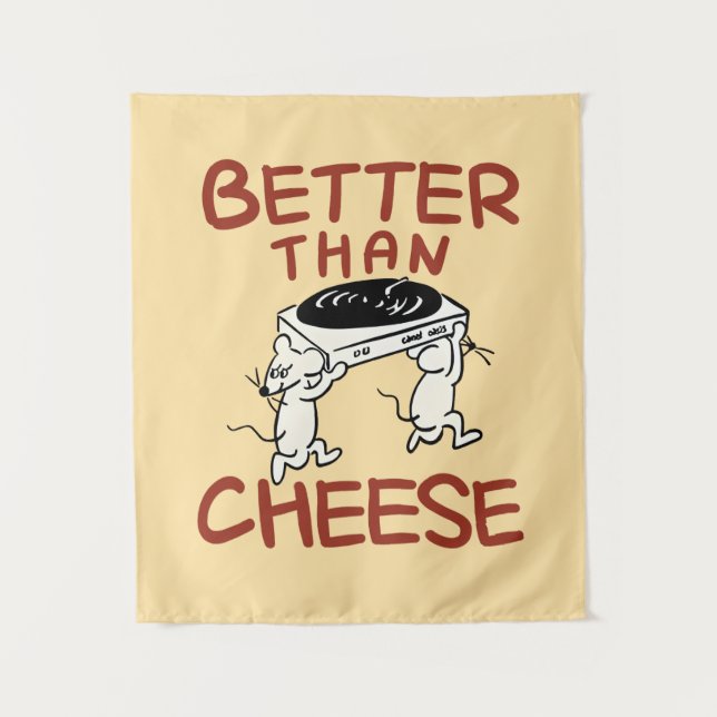 Tapete De Parede Funny Mice Tapestry (Frente)