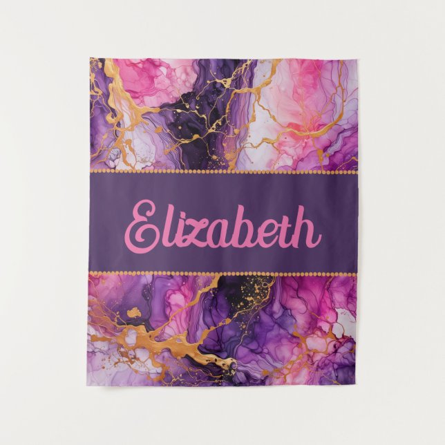 Tapete De Parede Fusão de Tinta Vibrada (Frente)