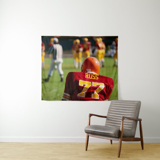 Tapete De Parede Futebol americano. (In Situ (Horizontal))