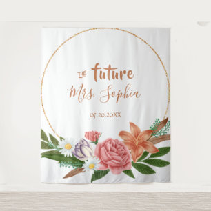 Tapete De Parede Futuro Booth de Fotografia do Fundo do Chá de pane