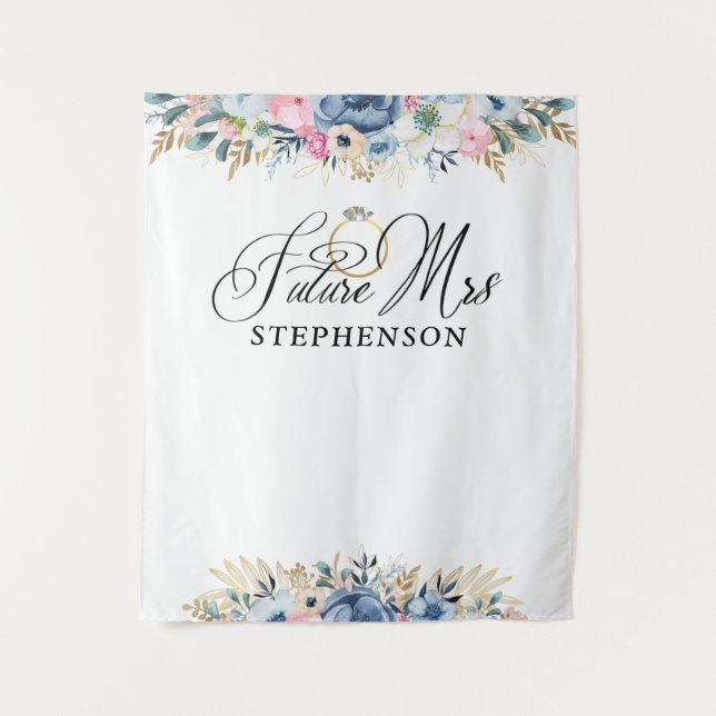 Tapete De Parede Futuro, Sra. Floral Chá de panela (Frente)