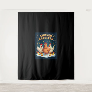 Tapete De Parede Galinhas Carolers