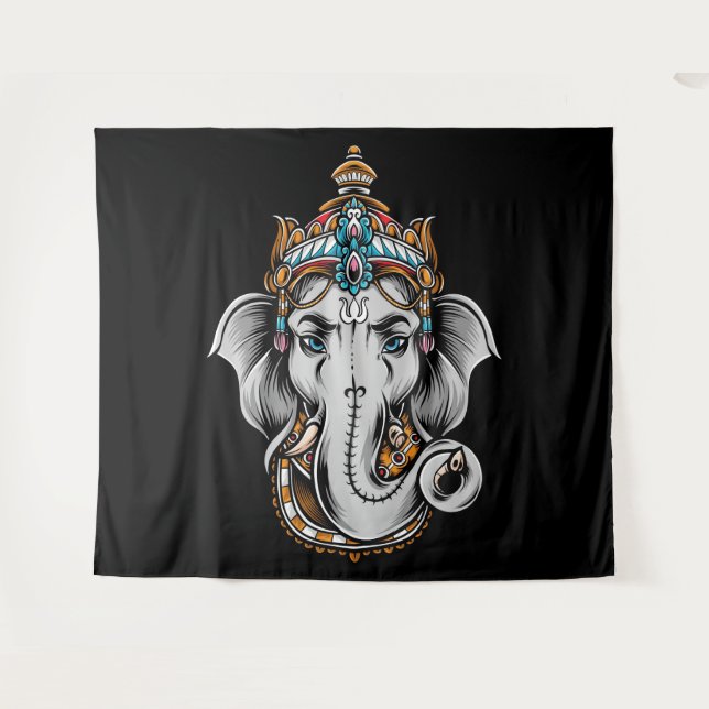Tapete De Parede Ganesha (Frente (Horizontal))