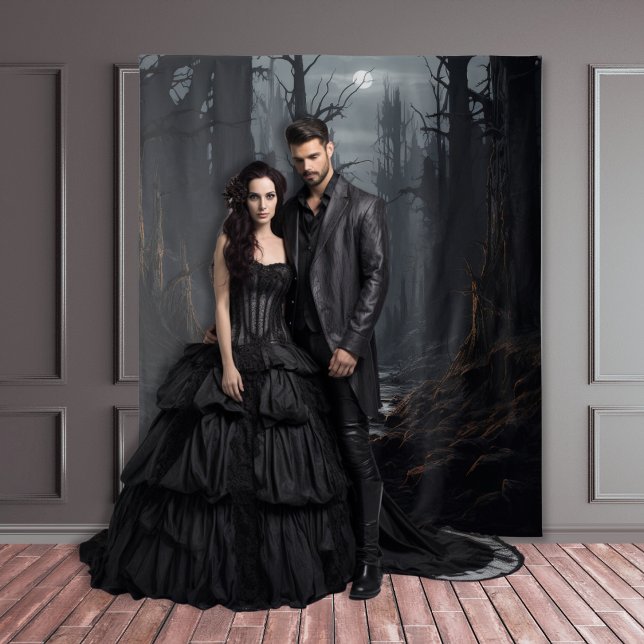 Tapete De Parede Gárgula Gótica Floresta Escura XLarge (Criador carregado)