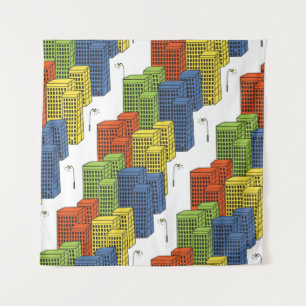 Tapete De Parede Garrafas De Vidro, Design de Padrão De Abstrato.