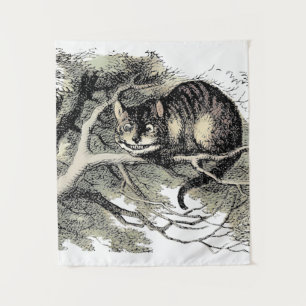 Tapete De Parede Gato de Cheshire Alice no País das Maravilhas Clás