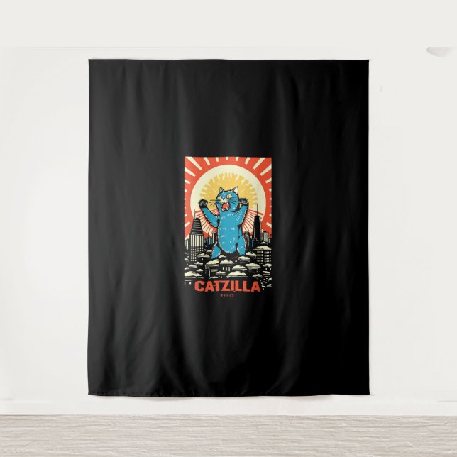 Tapete De Parede Gato Engraçado (Frente)