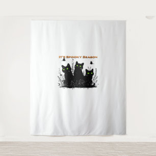 Tapete De Parede Gato Negro de Kawaii em Pumpkin Feliz Halloween D