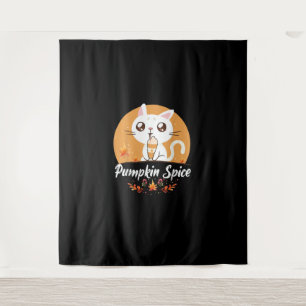 Tapete De Parede Gato Pumpkin Spice Shirt Cute é outono Y'all Pumpk