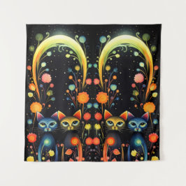 Tapete De Parede Gatos de magia