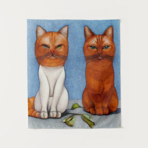 Tapete De Parede Gatos Retroativos MIx