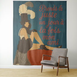 Tapete De Parede Gay Paris One Day at a a Time - Tapestry