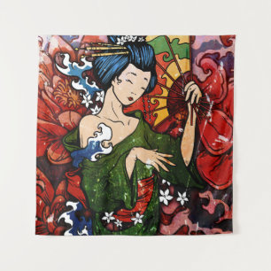 Tapete De Parede Geisha