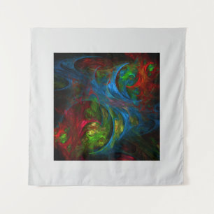 Tapete De Parede Genesis Blue Abstrato Art